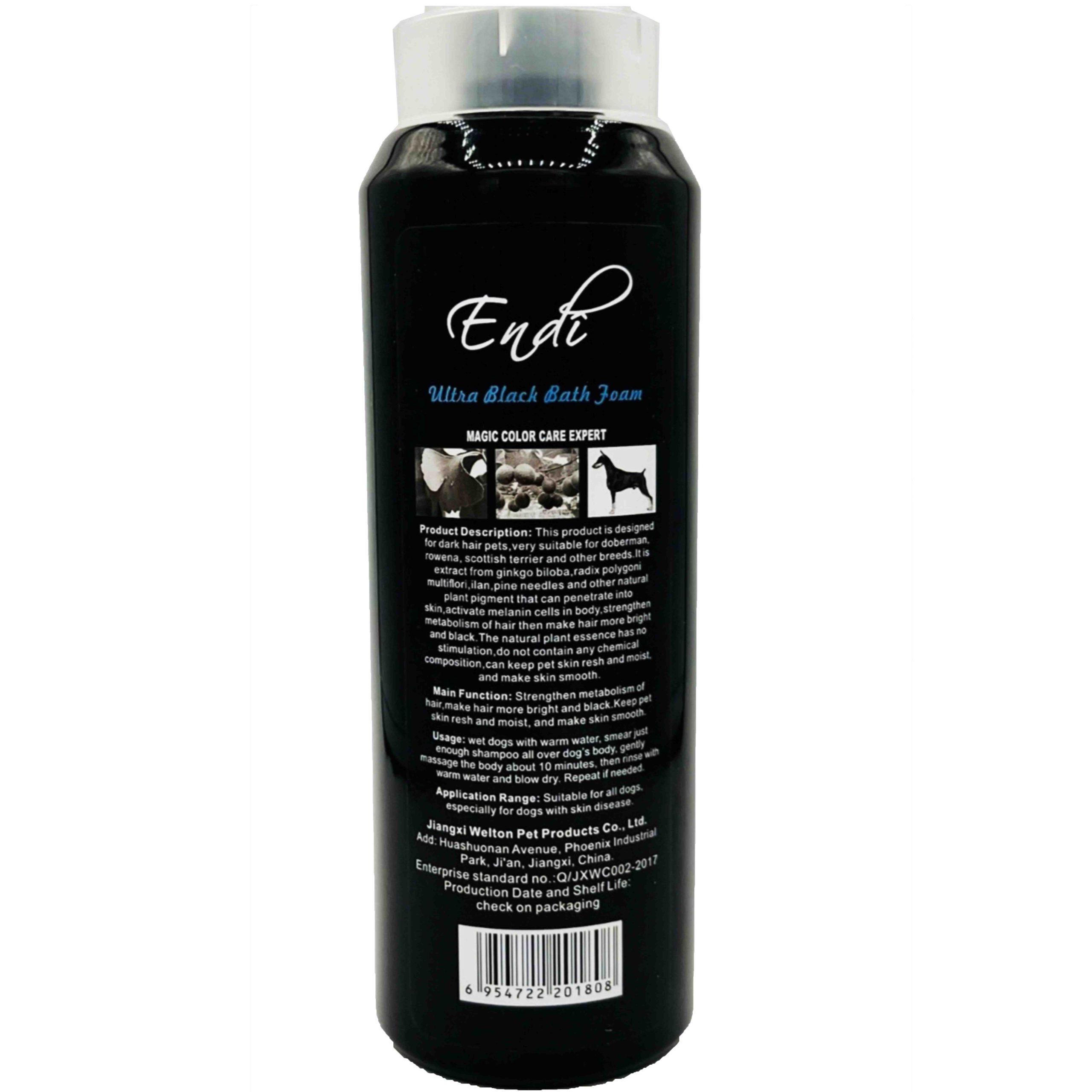 شامپو سگ اندی موی سیاه و تیره Endi Black Bath Foam Image 2