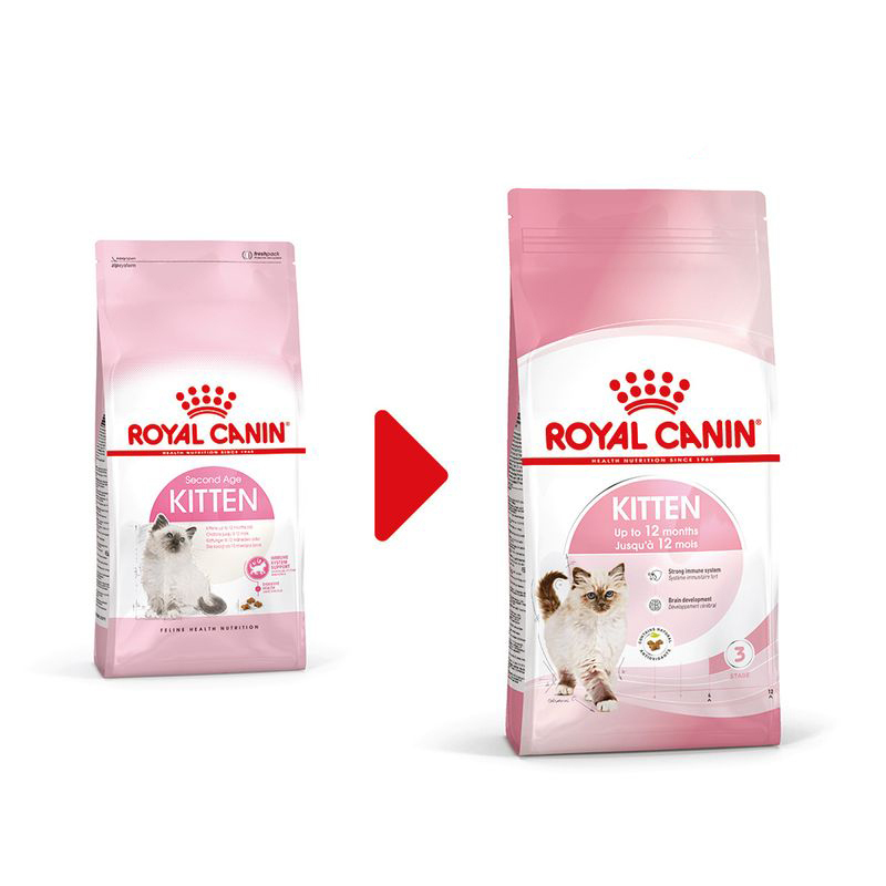 غذای خشک بچه گربه رویال کنین Royal Canin Kitten وزن 2 کیلوگرم Image 3