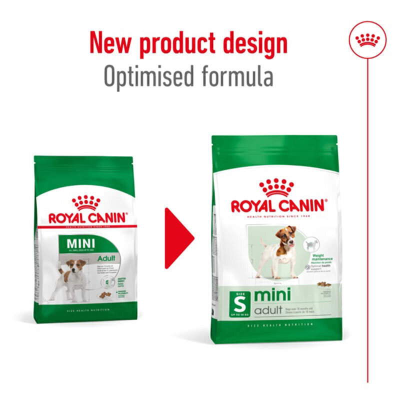 غذای خشک سگ بالغ نژاد کوچک رویال کنین Royal Canin Mini Adult وزن 2 کیلوگرم Image 2