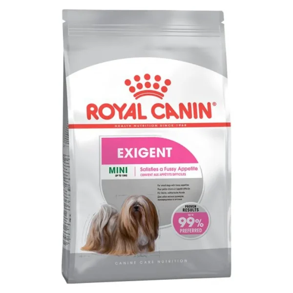 غذای خشک سگ بالغ مینی اگزیجنت رویال کنین Royal Canin Mini Exigent Adult Dry Dog Food 3Kg